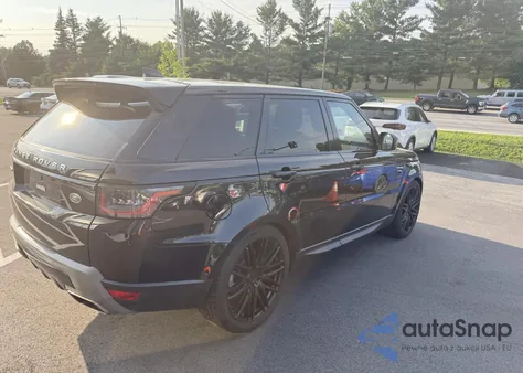 2020 Land Rover Range Rover Sport Se из США, поврежденный, VIN SALWG2SU4LA728803